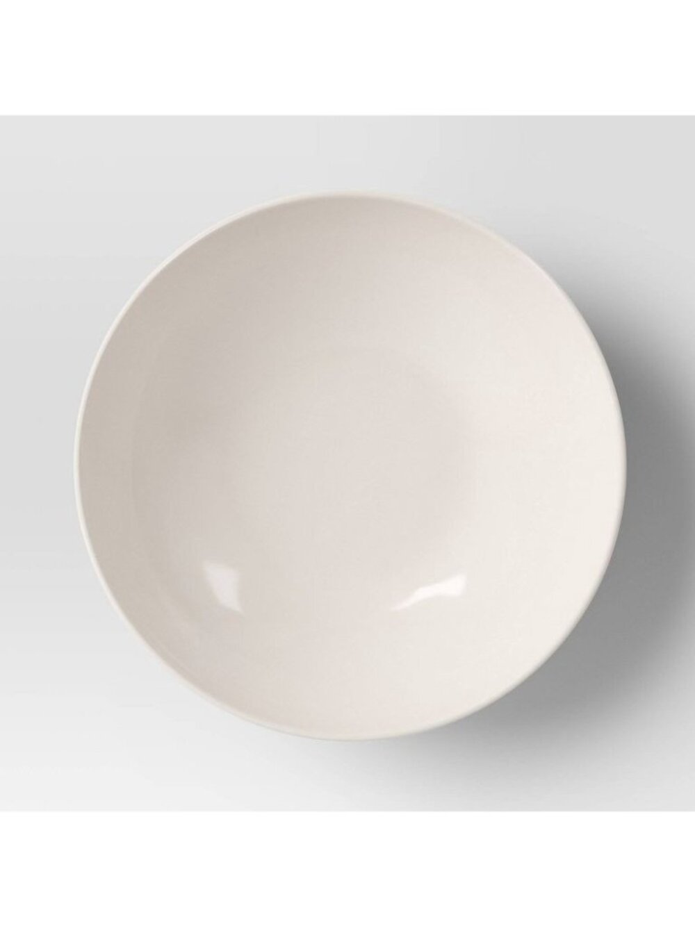 Threshold Set of 4 Ivory Off White Large 67 oz Serving Bowls BPA Free Plastic - Picture 3 of 7